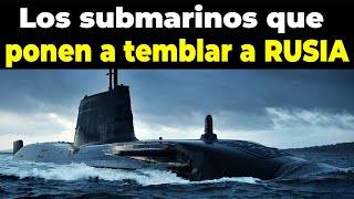 Los submarinos NUCLEARES de la OTAN más avanzados del MUNDO que pueden destruir RUSIA en 30 segundos [upl. by Enaxor432]