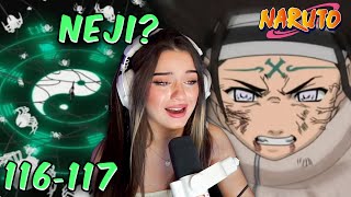 NEJI IS DYING TOO😭  Episode 116 amp 117  NARUTO REACTION [upl. by Nifares]