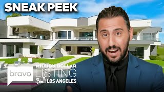 SNEAK PEEK Josh Altman Prices A 133 Acre Home  Million Dollar Listing LA S15 E10  Bravo [upl. by Clerissa]