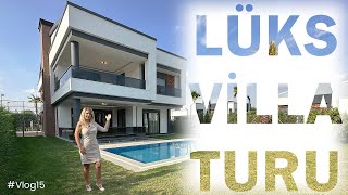 ANTALYA VİLLA TURU ❤️EVTURU ❤️ Vlog15 evturuvlog antalya [upl. by Eniffit]