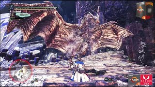 MHW ICEBORN Kushala Daora switch axe hunt ryzen 5 5600g [upl. by Chet]