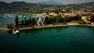 Bardolino e Lazise  Lago di Garda Drone trip  HD footage [upl. by Hairaza]