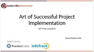 The Art of Successful Project Implementations [upl. by Urial]