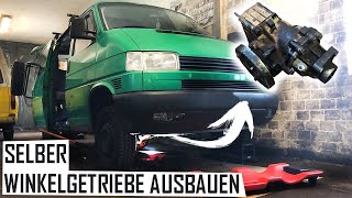 VW T4 Syncro Winkelgetriebe ausbauen diese Tipps hätten mir geholfen [upl. by Yacano]