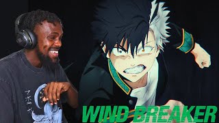 quotSAKURA IS A CERTIFIED BADASSquot Wind Breaker Episode 1 REACTION VIDEO [upl. by Strep]