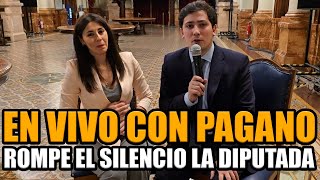 EN VIVO CON MARCELA PAGANO ¡LA DIPUTADA DE MILEI ROMPE EL SILENCIO  BREAK POINT [upl. by Blondelle]