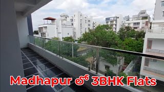 3BHK Flats for Sale in Madhapur  flat for sale in madhapur  Luxury 3Bhk flats  Kavuri Hills [upl. by Elon]