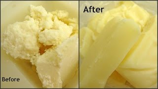 How to Correct Grainy Texture in Mango or Shea Butters [upl. by Einahpehs]