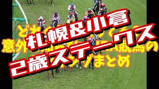 札幌2歳ステークス2024と小倉2歳ステークス2024データ攻略まとめ [upl. by Dudden]