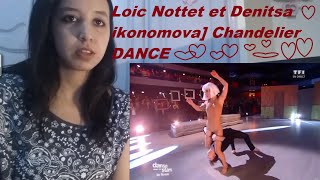 Loic Nottet et Denitsa ikonomova Chandelier Danse coup de cœur REACTION [upl. by Young]