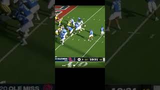 Ole Miss with a great way to run Mesh on the Goal Line shorts [upl. by Ava716]