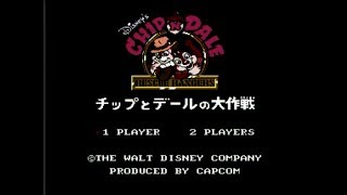 Famicom Longplay  Chip n Dales Mission [upl. by Yesmar]