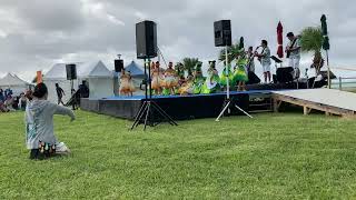 Makahiki festival hula with Kaulana Entertainment かうらなえんたていめんと 1029 2022 by D Kawika Gacilos 那覇沖縄 [upl. by Aliekahs789]