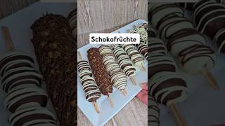 Schokofrüchte wie vom Weihnachtsmarkt 🤍 rezept schokofrüchte weihnachtsmarkt einfacherezepte [upl. by Dowdell]