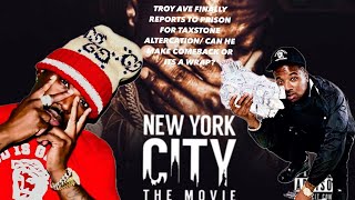 TROY AVE FINALLY REPORTS TO PRISON FOR TAXSTONE ALTERCATION CAN HE MAKE COMEBACK OR ITS A WRAP [upl. by Norda]