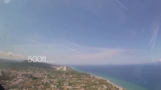 Landing at Rhodes Intl Airport RHO Greece  Cockpit View [upl. by Maggie480]