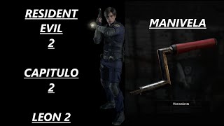 Resident Evil 2 Remake Leon 2  Parte 2 Como Encontrar La Manivela [upl. by Suiradal]