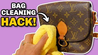 How To Restore Your LV Bag At Home  Clean Condition amp Polish [upl. by Nwahsuq]