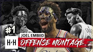 Joel Embiid EPIC Full Offense Highlights 20172018 Season Part 1  TRUST THE PROCESS [upl. by Bowie]