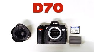 NIKON D70  My First DSLR  4K [upl. by Anaibib]