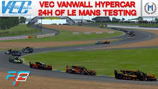 24 Hours of Le Mans  rFactor 2 Final Practice in Virtual Endurance Championship [upl. by Strephon]