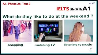 IELTS Life Skills A1 Listening Test 2 [upl. by Enilorak]