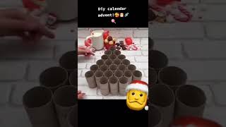 DIY Christmas advent 😍christmas2024 alliwantforchristmasisyou diy home [upl. by Hgielyk]