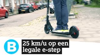 Deze elektrische step is wél legaal ideaal voor woonwerkverkeer [upl. by Uriah]