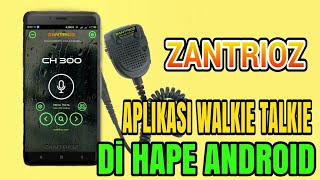 Zantrioz Walkie talkie android [upl. by Airun]