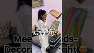 Meesho Finds under 350 Rs  Home Decor LED Light 😍 shorts meesho finds [upl. by Lundberg]