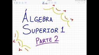 Algo de Conjuntos  Álgebra Superior I Parte 2 [upl. by Armillas]