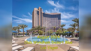 Club Wyndham Desert Blue Las Vegas  2 Bedroom 2 Baths And Resort Walk Through [upl. by Alleris767]