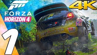 Forza Horizon 4  Gameplay Walkthrough Part 1  Full Game 4K 60FPS ULTRA [upl. by Devlin242]