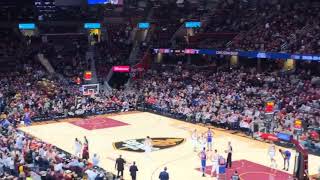 Matthew Dellavedova receives a standing ovation in his return to Cleveland with the Cavaliers [upl. by Auop]