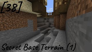 How To Build Stampys Lovelier World 38 Secret Base Terrain Part 1 [upl. by Aeuhsoj]