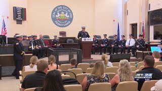 Mercyhurst graduates 17 cadets in Municipal Police Training Academy [upl. by Korey855]