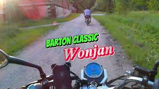 Barton clasic 125cc Wonjan 49cc72cc [upl. by Linneman]