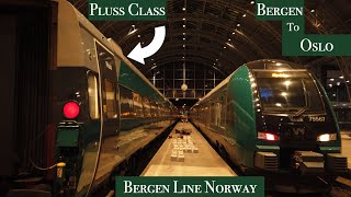 From Bergen to Oslo A Majestic Winter Train Expedition in Pluss Car [upl. by Hound]