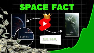 How to make Viral SPACE FACT shorts on Mobile step by step [upl. by Yentruocal273]