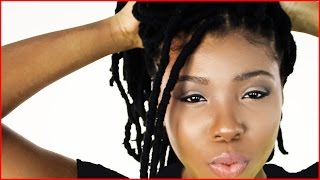 Yarn Wraps Finished Hairstyle Results Tutorial Part 4 of 6 [upl. by Standice505]