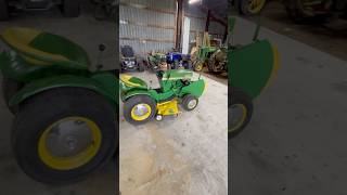 John Deere 110 Round Fender PTO and a surprise johndeere [upl. by Dougherty]