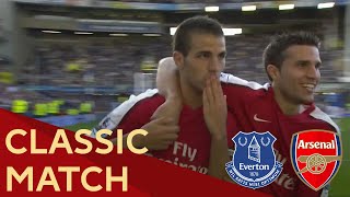 Premier League  Classic Match  Everton v Arsenal 15 August 2009 [upl. by Clyde]