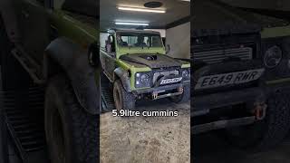 59 cummins in a land rover😂guess the power cummins landrover power dyno [upl. by Lewis]