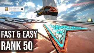 Rank 50 Trophy  WipEout Omega Collection [upl. by Ecirtnahs]