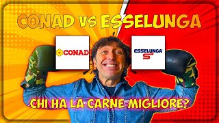 CONAD vs ESSELUNGA chi ha la carne migliore [upl. by Hgielrebmik]