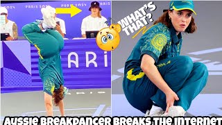 Aussie Breakdancer Raygun Wins Over Internet with Kangaroo amp Headstand Move at Breaking Olympics [upl. by Dennett777]