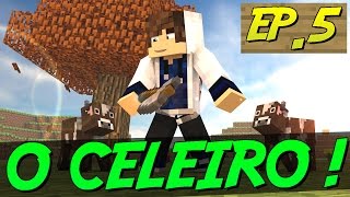 CONSTRUINDO O CELEIRO   Survival MCPE 5 [upl. by Ikoek]