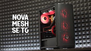 BitFenix NOVA MESH SE TG  Testing with Top Tier Parts [upl. by Edeline501]