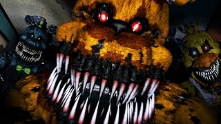 GOLDEN FREDDY ATTACKS  Five Nights at Freddys 4  Part 4 [upl. by Gussi338]