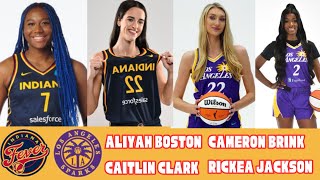 Fever vs Sparks  Lexie Brown  Aliyah Boston  Rickea Jackson  Cameron Brink  Caitlin Clark [upl. by Lepley]